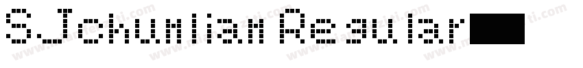 SJchunlian Regular字体转换